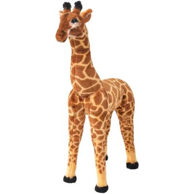 vidaXL Plys Giraffe - Sæde- og ridlegetøj - 100kg støtte vidaXL Plys Giraffe - Sæde- og ridlegetøj - 100kg støtte
