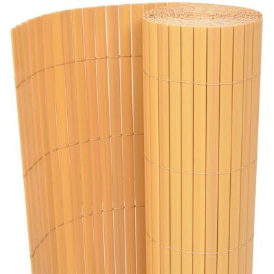 vidaXL Garden Fence PVC Yellow 90x300 cm vidaXL Garden Fence PVC Yellow 90x300 cm