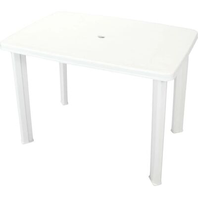 vidaXL Tuin Tafel 39.8"x26.8"x28" Kunststof Buiten Tafel vidaXL Tuin Tafel 39.8"x26.8"x28" Kunststof Buiten Tafel