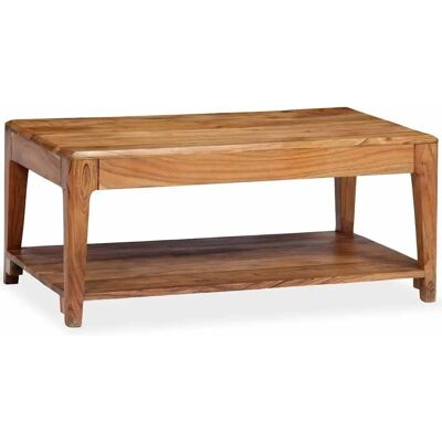 Table basse Maisonchic en bois d'acacia - Style rustique - Publicité Table basse Maisonchic en bois d'acacia - Style rustique - Publicité