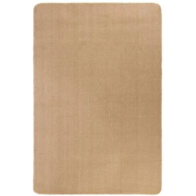 vidaXL Natürliche Jute-Teppich 70x130cm Rutschfeste Matte vidaXL Natürliche Jute-Teppich 70x130cm Rutschfeste Matte