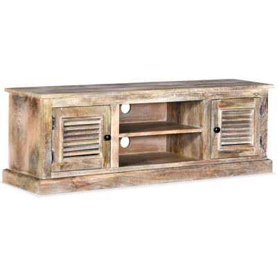 vidaXL 245253 Mueble de TV - Madera de mango maciza Estilo vintage vidaXL 245253 Mueble de TV - Madera de mango maciza Estilo vintage