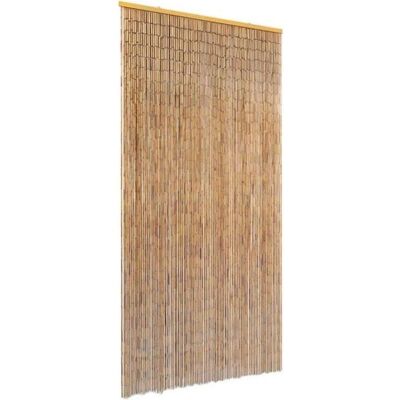 vidaXL Insect Door Curtain Bamboo 90x220cm Brown - Insect Door Curtain vidaXL Insect Door Curtain Bamboo 90x220cm Brown - Insect Door Curtain