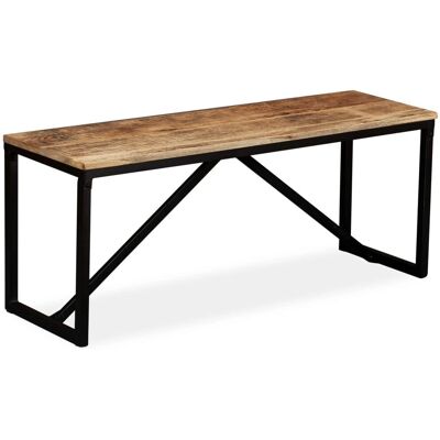 vidaXL 244902 Massiv Mango-Holzbank - Indoor Möbel vidaXL 244902 Massiv Mango-Holzbank - Indoor Möbel