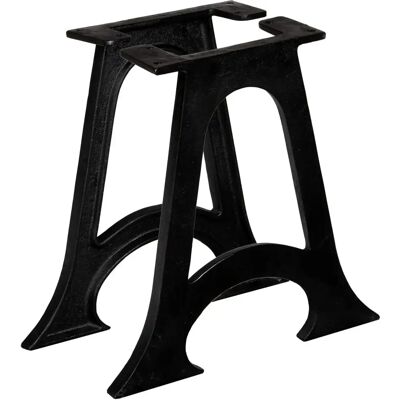 vidaXL Gusseisen Couchtischbeine - Gebogener Sockel A-Frame vidaXL Gusseisen Couchtischbeine - Gebogener Sockel A-Frame