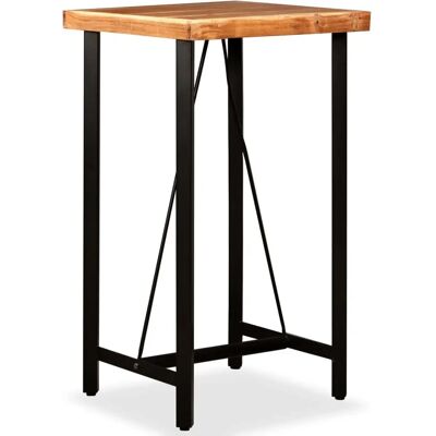 vidaXL 245435 Mesa de comedor industrial de madera maciza vidaXL 245435 Mesa de comedor industrial de madera maciza