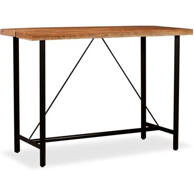vidaXL 245437 Akazienholz Industrieller Stil Esstisch - Tisch vidaXL 245437 Akazienholz Industrieller Stil Esstisch - Tisch