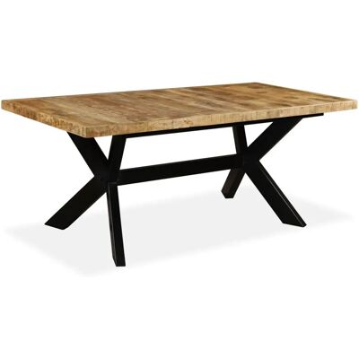 vidaXL Esstisch aus massivem Mangoholz 180 cm - Esstisch vidaXL Esstisch aus massivem Mangoholz 180 cm - Esstisch