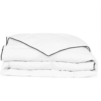 vidaXL Winter Daunendecke - 240x220 cm - Weiß - Bettdecke vidaXL Winter Daunendecke - 240x220 cm - Weiß - Bettdecke