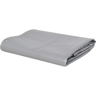 vidaXL 650 g/m² Planen 3x6m Grau - Planen vidaXL 650 g/m² Planen 3x6m Grau - Planen