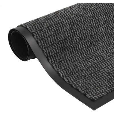 vidaXL Staubschwamm Matte Rechteckig 120x180cm Anthrazit - Fußmatte vidaXL Staubschwamm Matte Rechteckig 120x180cm Anthrazit - Fußmatte