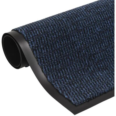vidaXL Staubschutzmatte Rechteckig Tufted 120x180cm Blau - Staubschutzmatte vidaXL Staubschutzmatte Rechteckig Tufted 120x180cm Blau - Staubschutzmatte
