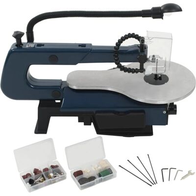 vidaXL Dekupiersäge + Bandsäge - 125 W 252 mm - Variabler Drehzahl vidaXL Dekupiersäge + Bandsäge - 125 W 252 mm - Variabler Drehzahl