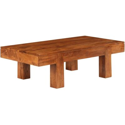 vidaXL Honing Afwerking Acacia Salontafel - Salontafel vidaXL Honing Afwerking Acacia Salontafel - Salontafel