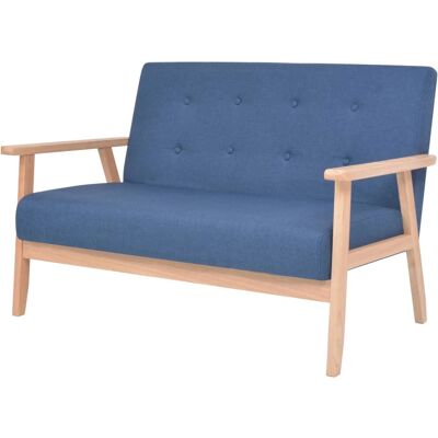 VidaXL 274913 canapé bleu - Ensemble de sofa - Publicité VidaXL 274913 canapé bleu - Ensemble de sofa - Publicité