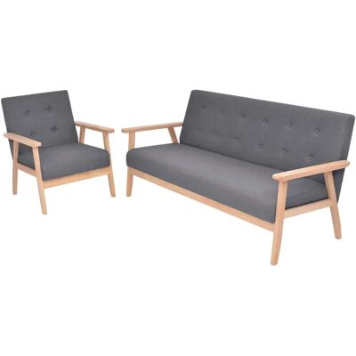 Ensemble de Canapés VidaXL 274924 - Confortable et Durable - Publicité Ensemble de Canapés VidaXL 274924 - Confortable et Durable - Publicité