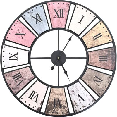 vidaXL Horloge Murale Vintage avec Mouvement Quartz (50647) vidaXL Horloge Murale Vintage avec Mouvement Quartz (50647)