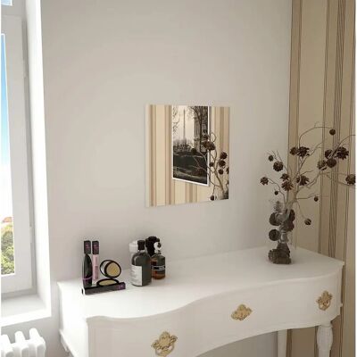 vidaXL Lustro ścienne 40x40cm Kwadratowe Szkło - Lustro ścienne vidaXL Lustro ścienne 40x40cm Kwadratowe Szkło - Lustro ścienne