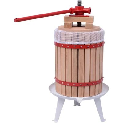 vidaXL 18L Frucht- und Weinpresse - - vidaXL 18L Frucht- und Weinpresse - -