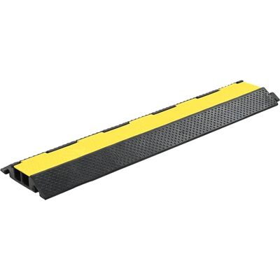 vidaXL Kabelschutz - Gummi 2 Kanäle 101,5cm - Kabelschutzrampe vidaXL Kabelschutz - Gummi 2 Kanäle 101,5cm - Kabelschutzrampe