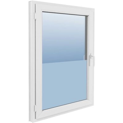 vidaXL Weißes Milchglas Sichtschutz Fensterfolie 0,9x50 m vidaXL Weißes Milchglas Sichtschutz Fensterfolie 0,9x50 m