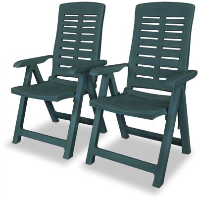 Vondom Vela - Gartensessel-Set aus 2 - Grün Vondom Vela - Gartensessel-Set aus 2 - Grün