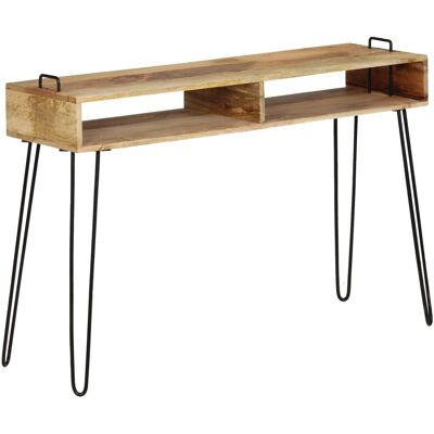 vidaXL Beistelltisch aus massivem Mango-Holz - Kaffee/Seiten-/Endtisch vidaXL Beistelltisch aus massivem Mango-Holz - Kaffee/Seiten-/Endtisch
