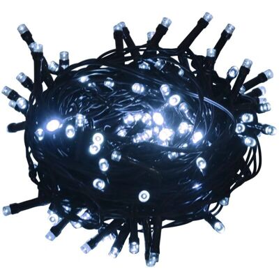 vidaXL String Lights 600 LED - Wewnątrz i na zewnątrz IP44 - 60m Chłodna biel vidaXL String Lights 600 LED - Wewnątrz i na zewnątrz IP44 - 60m Chłodna biel