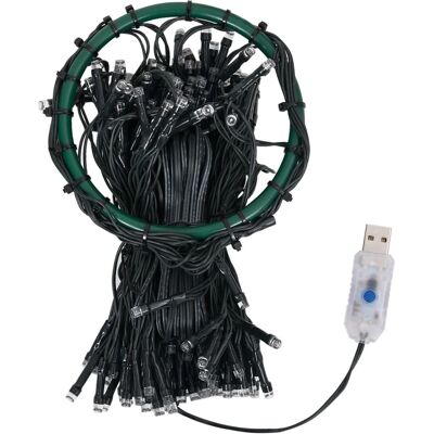 Guirlande lumineuse de Noël vidaXL, 150 LEDs, 150cm, Blanc chaud - Publicité Guirlande lumineuse de Noël vidaXL, 150 LEDs, 150cm, Blanc chaud - Publicité