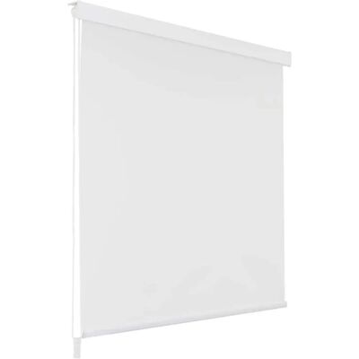 vidaXL Wit 100x240cm Douchegordijn Rol - Type Douche vidaXL Wit 100x240cm Douchegordijn Rol - Type Douche