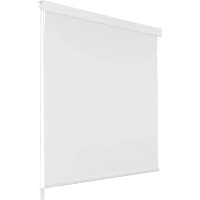 vidaXL Weiß 140x240cm Duschrollo - Badezimmerzubehör vidaXL Weiß 140x240cm Duschrollo - Badezimmerzubehör
