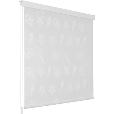 vidaXL Douchegordijn Rolgordijn 140x240cm Zeester Badkamer Scheidingswand vidaXL Douchegordijn Rolgordijn 140x240cm Zeester Badkamer Scheidingswand