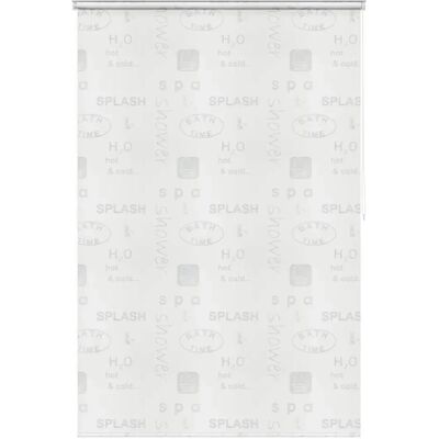 vidaXL Duschrollo 140x240cm Splash Grau - Duschrollo vidaXL Duschrollo 140x240cm Splash Grau - Duschrollo