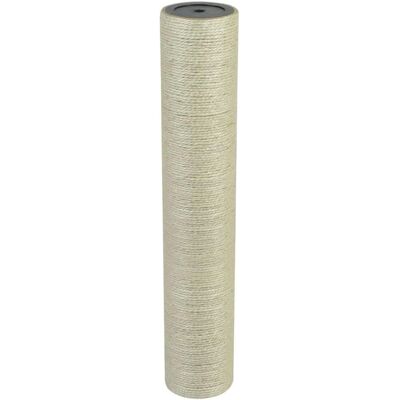 vidaXL Katteskrabepost 8x45cm Beige - Kat Skrabepost vidaXL Katteskrabepost 8x45cm Beige - Kat Skrabepost