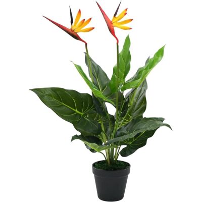 vidaXL Kunstmatige Bird of Paradise Plant 66 cm Multicolour - Kunstmatige Plant vidaXL Kunstmatige Bird of Paradise Plant 66 cm Multicolour - Kunstmatige Plant