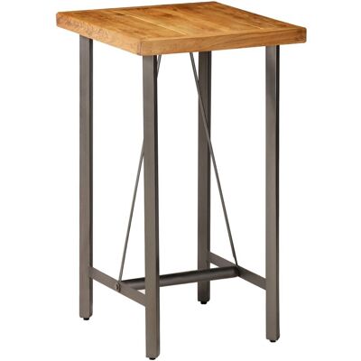 vidaXL Genbrugt teak barbord - 60x60x107 cm vidaXL Genbrugt teak barbord - 60x60x107 cm