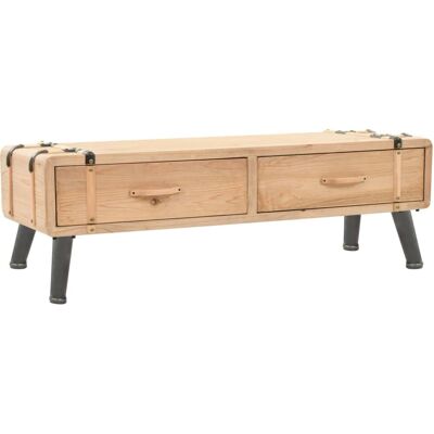 vidaXL Massiv Tannenholz TV-Schrank 120x33x35cm - Entertainment Centre vidaXL Massiv Tannenholz TV-Schrank 120x33x35cm - Entertainment Centre