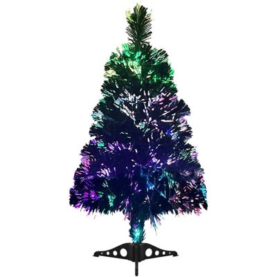 Arbre de Noël à fibre optique Vidaxl 64cm - Usage intérieur - Publicité Arbre de Noël à fibre optique Vidaxl 64cm - Usage intérieur - Publicité