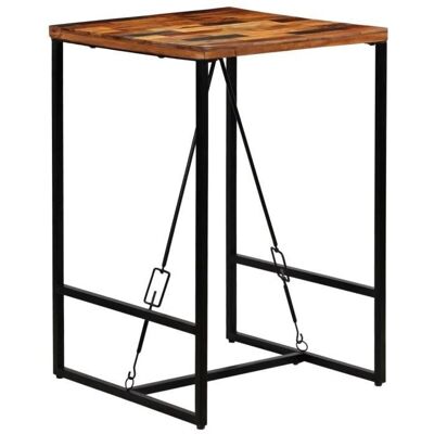 vidaXL Table de Bar en Bois Recyclé Industriel - Cuisine Salle à Manger vidaXL Table de Bar en Bois Recyclé Industriel - Cuisine Salle à Manger