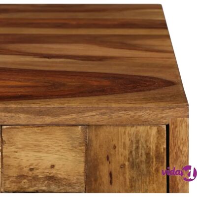 vidaXL Massief houten salontafel - Honing afwerking - 110x50x37 cm vidaXL Massief houten salontafel - Honing afwerking - 110x50x37 cm