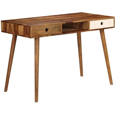 vidaXL Houten Bureau 110x55x76cm vidaXL Houten Bureau 110x55x76cm