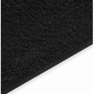 vidaXL Badezimmermatten-Set 2-teilig Stoff Anthrazit - Badezimmermatten-Set vidaXL Badezimmermatten-Set 2-teilig Stoff Anthrazit - Badezimmermatten-Set