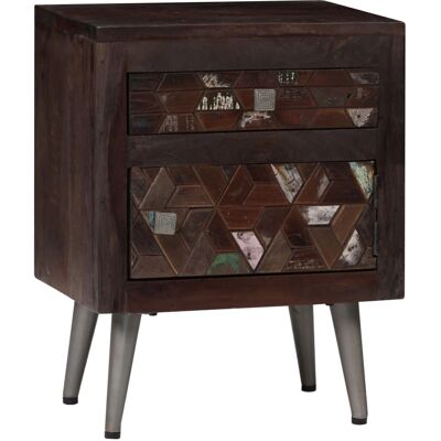 vidaXL Kierrätetty puinen yöpöytä - Nightstand vidaXL Kierrätetty puinen yöpöytä - Nightstand