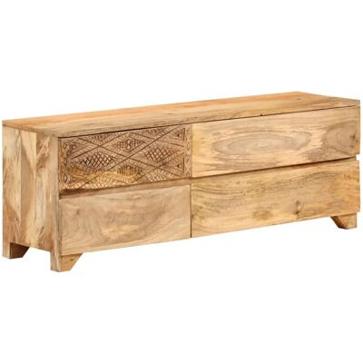 vidaXL 246144 Mangoholz TV-Schrank - Robuster Stauraum vidaXL 246144 Mangoholz TV-Schrank - Robuster Stauraum