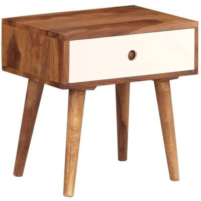 vidaXL Yöpöytä massiivisesta ruusupuusta 45x30x45 cm - Yöpöytä vidaXL Yöpöytä massiivisesta ruusupuusta 45x30x45 cm - Yöpöytä