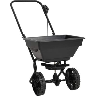 vidaXL Ręczny rozsiewacz soli PVC stal 92x46x70 cm 15 L - Rozsiewacz soli vidaXL Ręczny rozsiewacz soli PVC stal 92x46x70 cm 15 L - Rozsiewacz soli