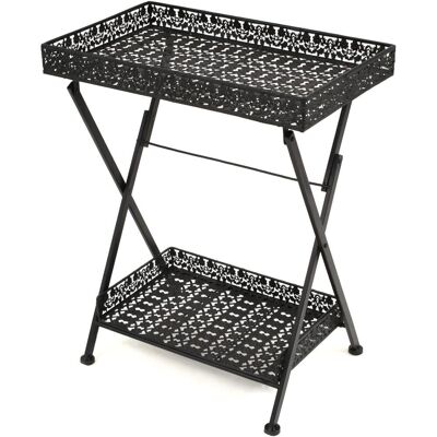 vidaXL Awo57447 Vintage Opvouwbare Salontafel - Salontafel/Side/Tafel vidaXL Awo57447 Vintage Opvouwbare Salontafel - Salontafel/Side/Tafel