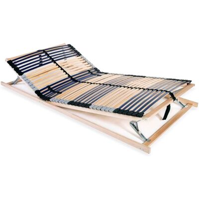 Rete letto vidaXL con 42 doghe - Supporto per materasso 100x200cm Rete letto vidaXL con 42 doghe - Supporto per materasso 100x200cm