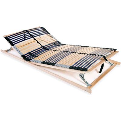 vidaXL Lattenrost mit 42 Latten 7 Zonen 120x200cm vidaXL Lattenrost mit 42 Latten 7 Zonen 120x200cm