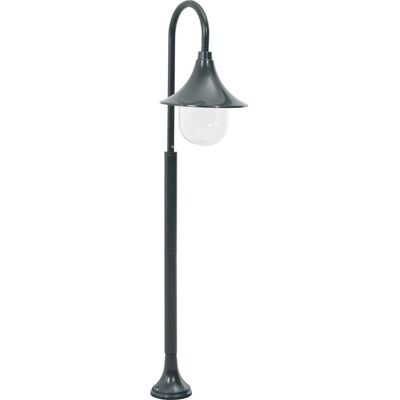 vidaXL Lampa ogrodowa słupowa - Aluminium ciemnozielone - 120cm - Lampa zewnętrzna vidaXL Lampa ogrodowa słupowa - Aluminium ciemnozielone - 120cm - Lampa zewnętrzna